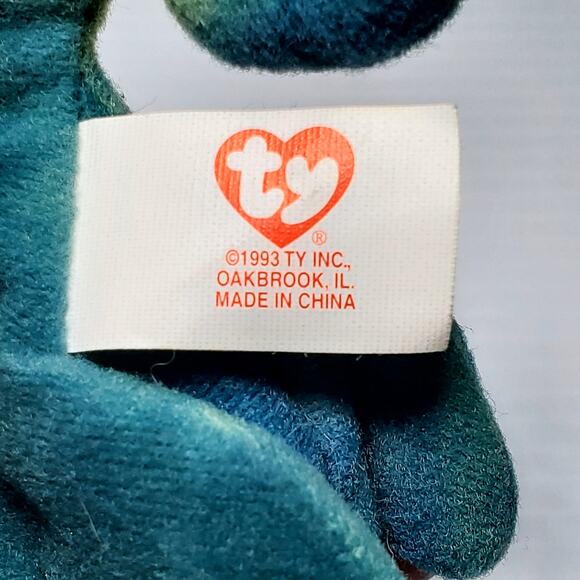 Iggy The Iguana 1993 Teenie Beanie Babies Collection - Picture 4 of 6